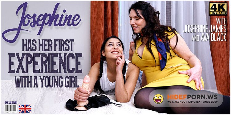 Mature.nl/Mature.eu - Ava Black, Josephine James - Josephine has her first lesbian experience with a young girl [FullHD 1080p]