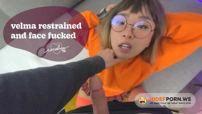 ManyVids - CocoBae96 - Velma Restrained And Face Fucked [2023/4K]