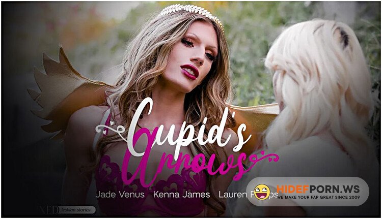 Transfixed/AdultTime - Kenna James, Lauren Phillips, Jade Venus - Cupid Arrows [FullHD 1080p]