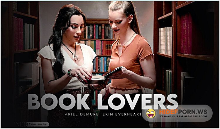Transfixed/AdultTime - Erin Everheart, Ariel Demure - Book Lovers [FullHD 1080p]