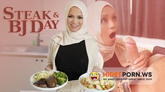 HijabMylfs - Jazmine Cruz - Steak And Blowjob Day [2023/SD]