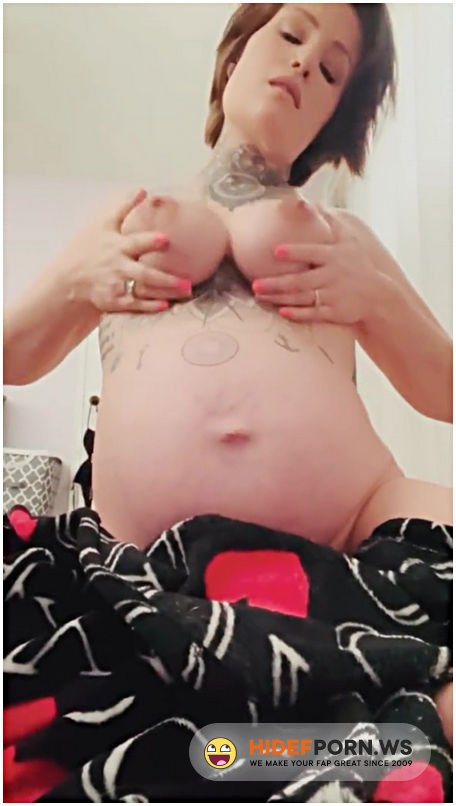 PornHub - Vegasroietreine - Pregnant MILF Double Stuffs Her Creamy Pussy To Multiple Orgasms [FullHD 1080p]