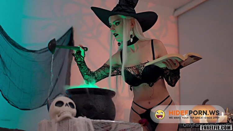 Clips4Sale.com - Eva Elfie   Halloween Witch Cosplay Homemade Sextape [FullHD 1080p]