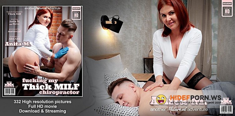 Mature.nl / Mature.eu - Anita M. (41) & Steve (23) - Big breasted curvy MILF chiropractor Anita has the best fucking medicine for her horny patients [Full HD 1080p]