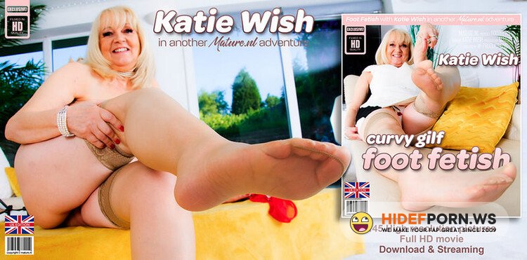 Mature.nl - Katie Wish (EU) (63): Big breasted Katie Welsh is a hot curvy British granny who loves fooling around with her feet [FullHD 1080p]