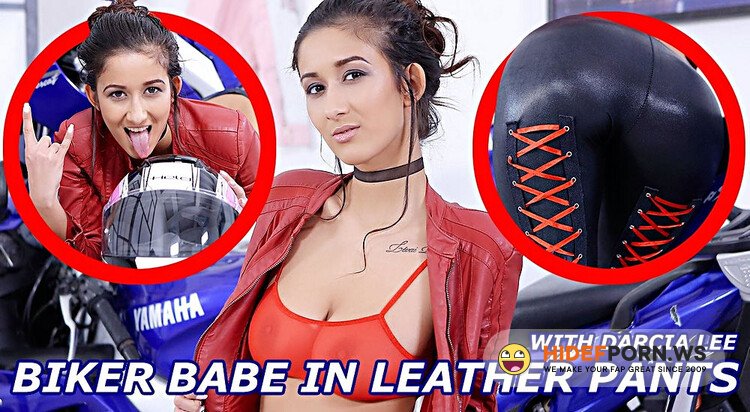 TmwVRnet - Darcia Lee (The Biker Babe in Leather Pants Shows Her Best) [4K UHD 1920p]