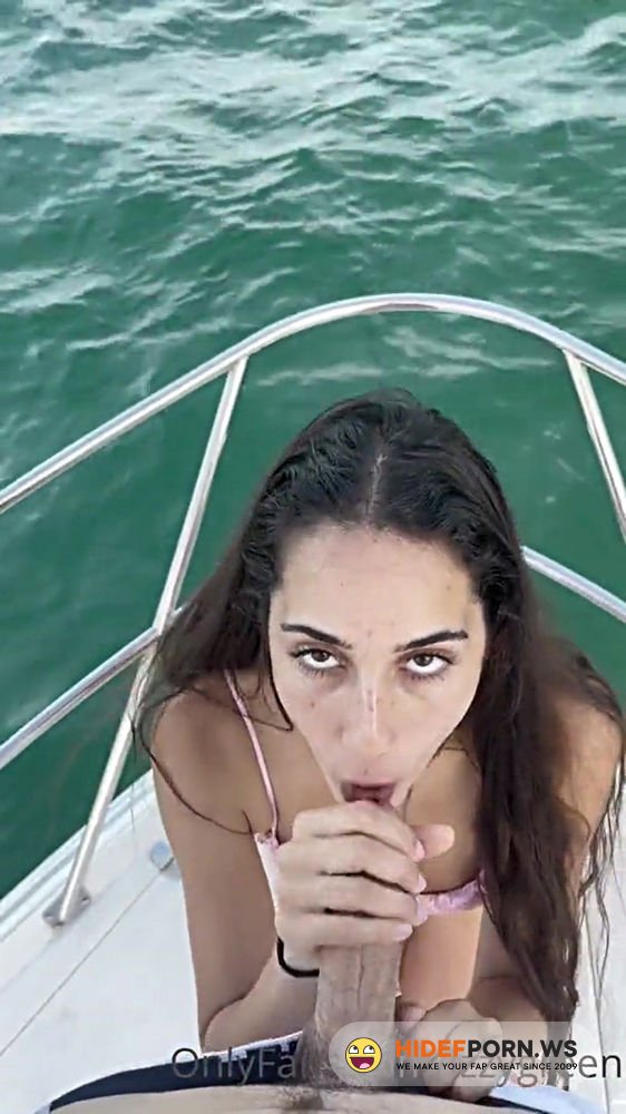 Onlyfans - Izzy Green Deepthroat Boat Blowjob Video Leaked [FullHD 1080p]