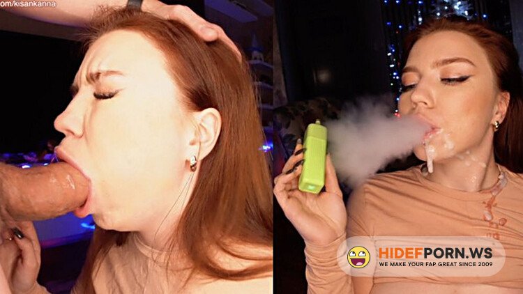Pornhub - She Smokes And SUCKS My Dick! And Then I COVER Her FACE With SPERM! JUST LOOK How Happy She Is! [FullHD 1080p]