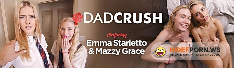 TeamSkeet / DadCrush - Emma Starletto & Mazzy Grace - Sleepover Study And Fuck [Full HD 1080p]