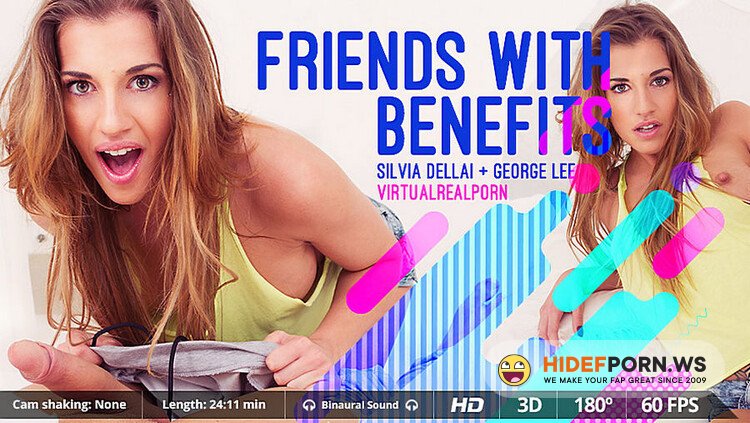 VirtualRealPorn.com - Friends with benefits: Silvia Dellai [UltraHD/2K 1600p]