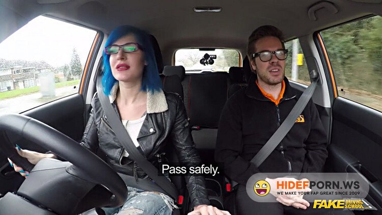 FakeDrivingSchool - Anal Sex For Blue Haired Learner (Alexxa Vice Ryan Ryder) [HD 720p]