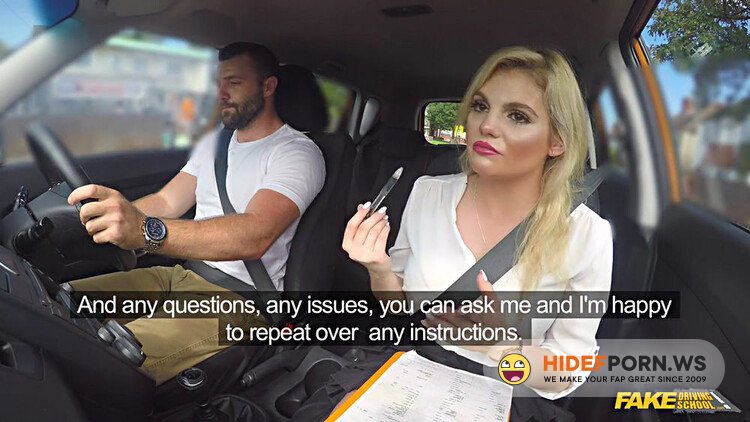 FakeDrivingSchool - Big Facial Finish For Posh Examiner (Katy Jayne Max Deeds) [HD 720p]