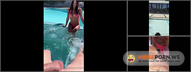 Onlyfans - Autumn Falls Pool Sex Video Leaked [FullHD 1080p]