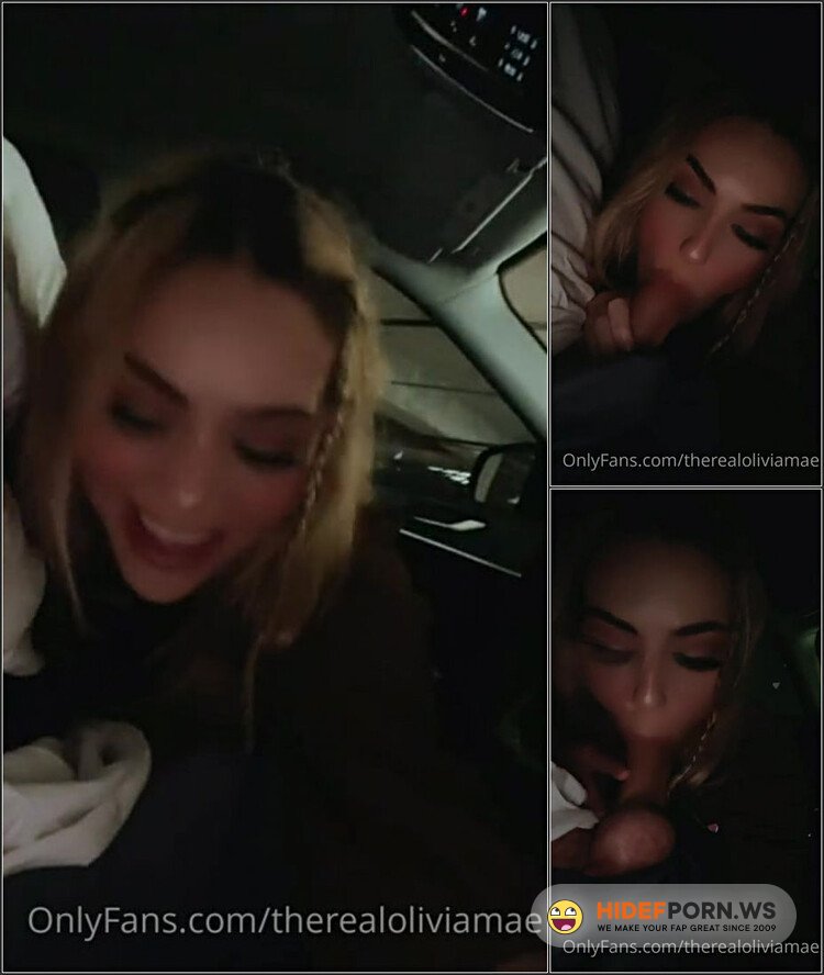 Onlyfans - Olivia Mae Car Blowjob Video Leaked [HD 720p]
