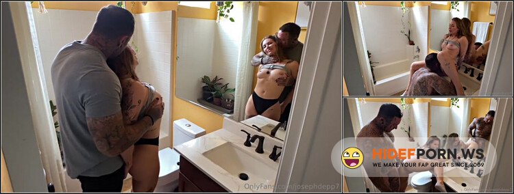 Onlyfans - Nicole Aniston And Joseph Depp Bathroom Sextape Video [HD 720p]