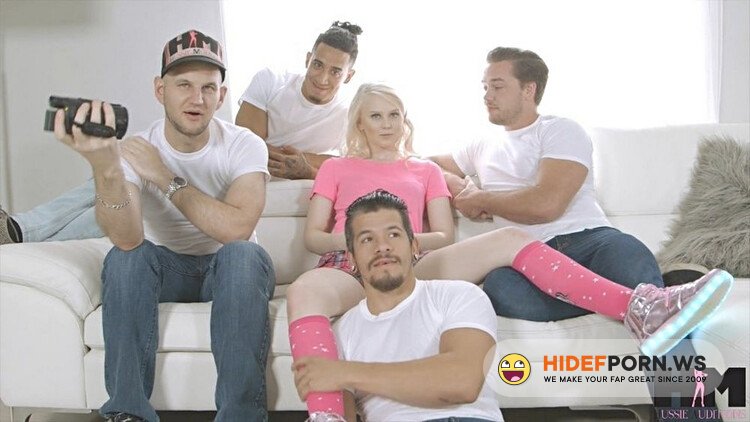 HussieAuditions - Lily Rader (Hot Blonde Lily Rader’s Exclusive First Ever Gang Bang) [Full HD 1080p]