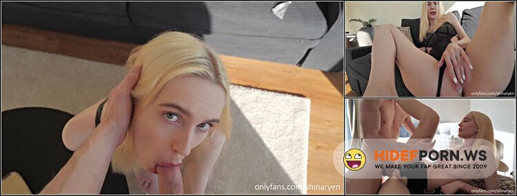 Shinaryen - Blonde Girl Cums After Being Creampied [FullHD 1080p]