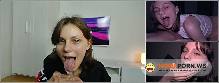 hiyouth - Messy Compilation By Cute Amateur Slut Hiyouth - Hottest Cum In Mouth  Cumplay! [FullHD 1080p]