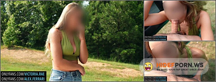 ModelsPorn - Hot Girl Fucks, Sucks And Swallows A Strangers Cum On The Side Of The Highway [FullHD 1080p]
