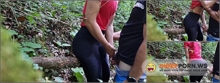 ModelsPorn - She Begged Me To Cum On Her Big Ass In Yoga Pants While Hiking, Almost Got Caught [FullHD 1080p]