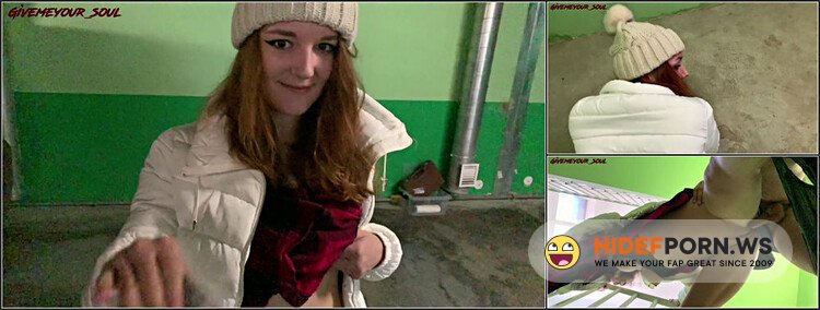 PICKUP IN GARAGE - REDHEAD CHEATED ON HER GUY FOR MONEY [FullHD 1080p]