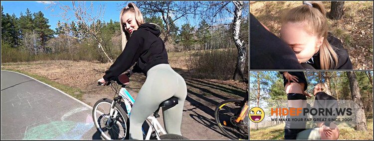 ModelsPorn - Belovefree - Bike Ride Ended With Hard Sex In The Woods With a New Acquaintance 4K [FullHD 1080p]