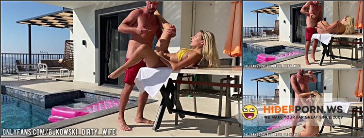 ModelsPorn - Neighbors Caught Couple Fucking By Public Pool [HD 720p]