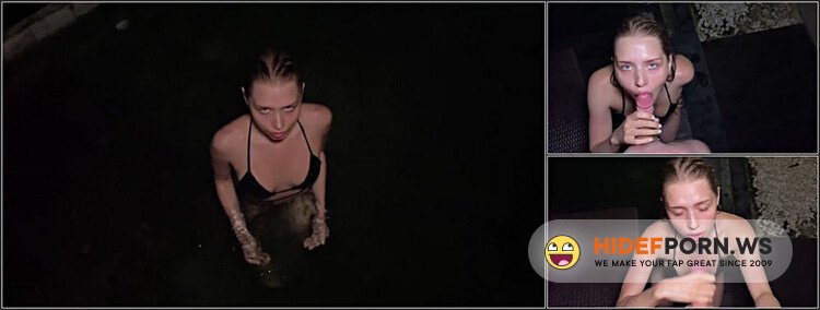 Californiababe - Mermaid From My Pool Takes Cum On Face [FullHD 1080p]