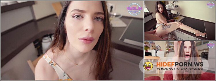ModelsPorn - Neighbor Couldn t Stand It And Fed Me Cum - Amateur Teen Facial Reislin [FullHD 1080p]