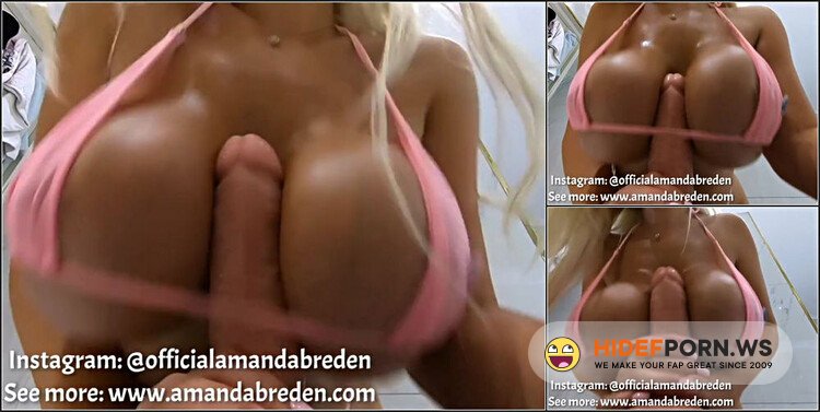 ModelsPorn - Amanda Breden - Hot Milf Dildo Titfuck Cumshot [HD 720p]