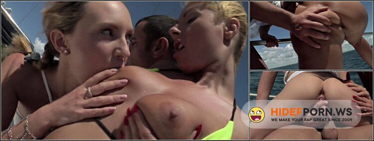 DorcelClub - Hard Trio With Two Blonds Girls On a Beautiful Boat [FullHD 1080p]