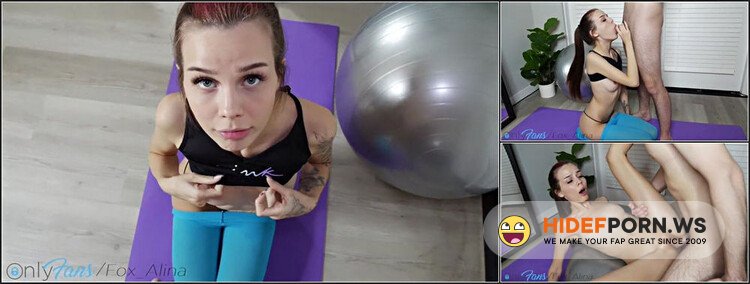 ModelsPorn - Fox Alina - Fucked Her Right On The Fitness Ball [FullHD 1080p]