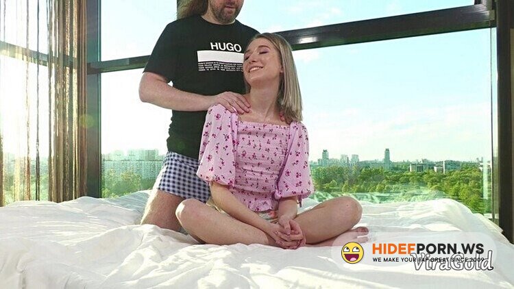 ViraGold - Miranda Kloss - Petite 18yo Blonde Weighing Only 37 Kilograms Fucking Anal StepDaddy and Cum in Mouth VG107 [HD 720p]