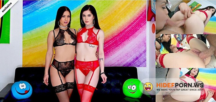 Nympho - Alina Lopez & Evelyn Claire ( Menage A Trois With Alina And Evelyn) [Full HD 1080p]