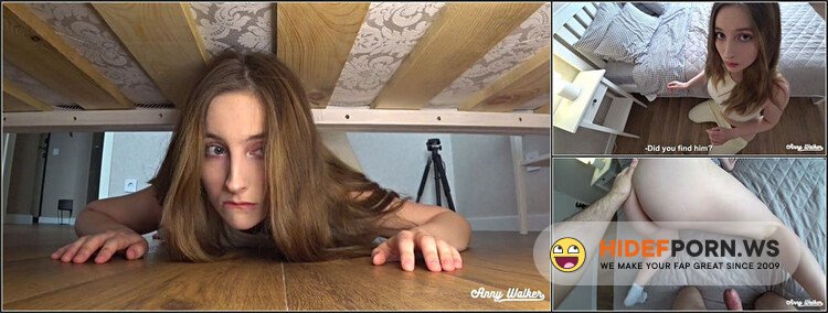 I Fuck My Stepsister Stuck Under The Bed And Cum On Her Ass - Anny Walker [FullHD 1080p]