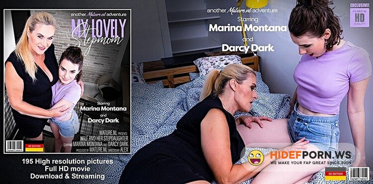 Mature.nl - Darcy Dark (19), Marina Montana (EU) (55) - 55 year old MILF doing her 19 year old stepdaughter [HD 1060p]