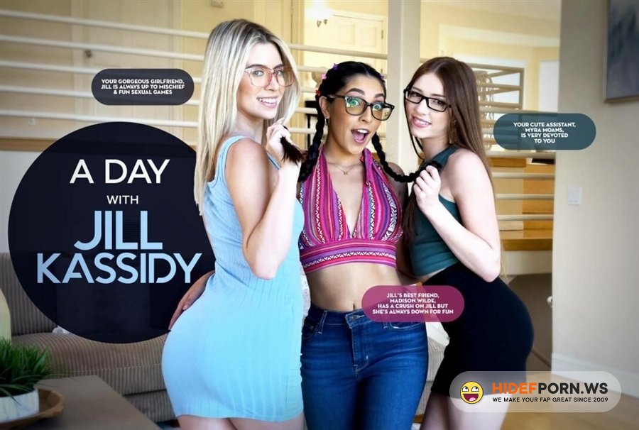 LifeSelector - Jill Kassidy, Madison Wilde, Myra Moans - A Day With Jill Kassidy [2023/SD]