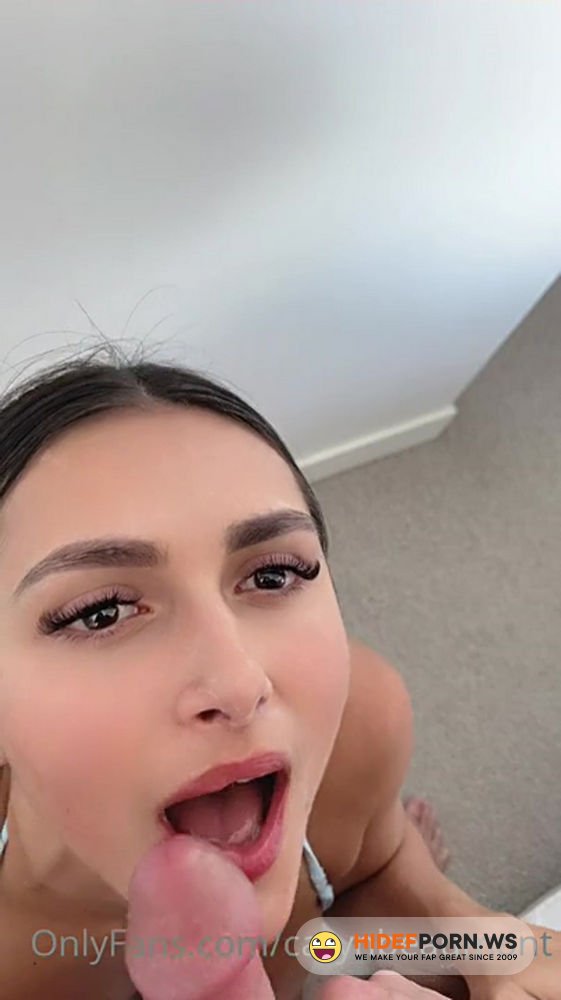 Onlyfans - CarynBeaumont Blowjob Cumshot Video Leaked [HD 720p]