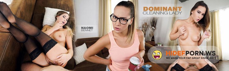 SexBabesVR.com - Dominant Cleaning Lady Naomi Bennet [UltraHD/2K 1440p]