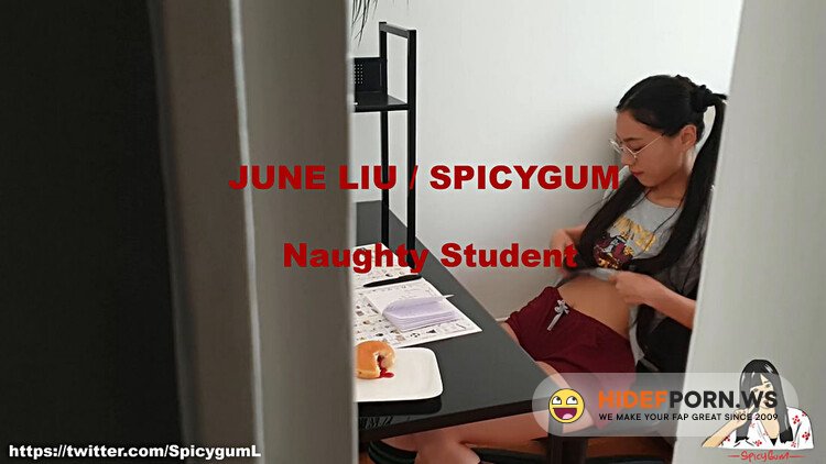 June Liu SpicyGum - Naugthy Chinese Student Got a Good Lesson [FullHD 1080p]