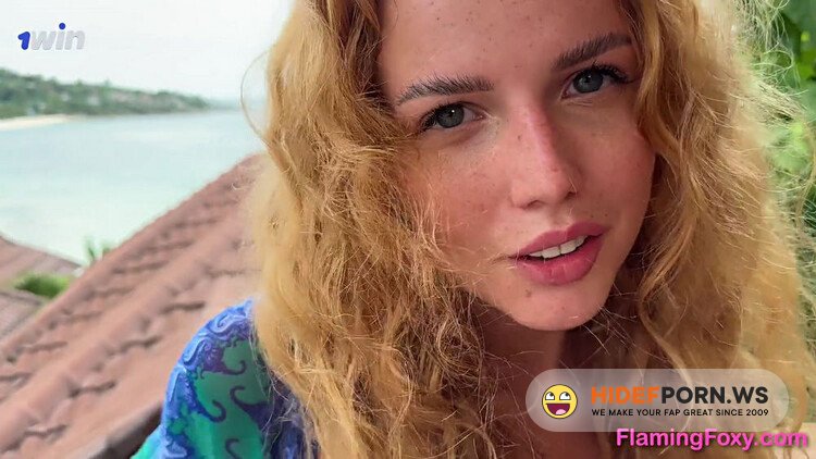 ModelsPornorg - Flaming Foxy - Stepsis Suck My Dick With Seaview (Hard Rought Blowjob) - Flaming Foxy [FullHD 1080p]