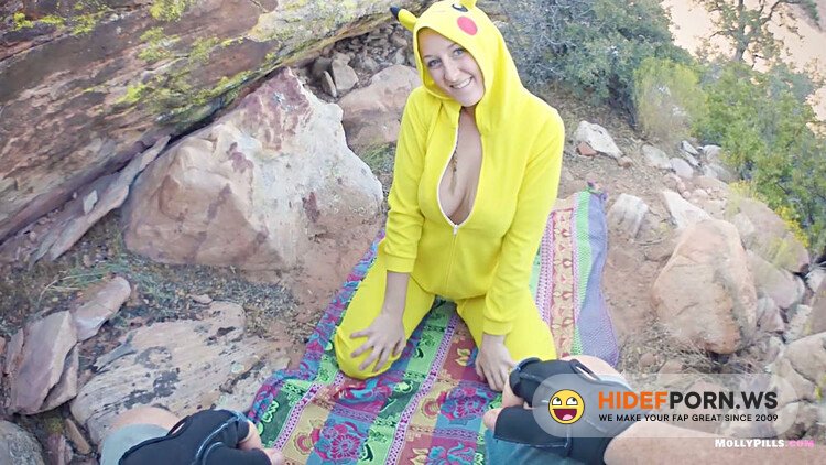 ModelsPornorg - Naughty Pokemon Gets Creampie Training In Public POV - Molly Pills [FullHD 1080p]