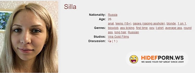 LegalPorno / AnalVids - Silla - Home Anal Fuck with Rimmjob from Blonde Silla VG011 [Full HD 1080p]