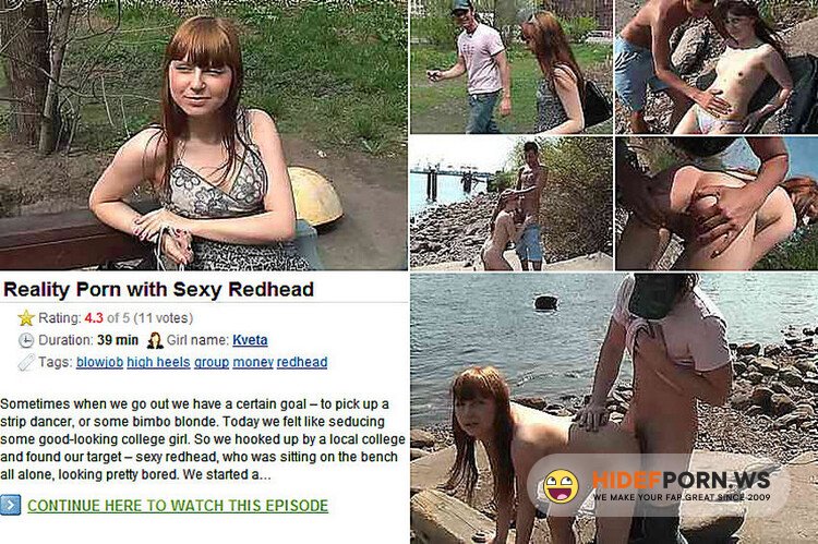 MyPickUpGirls.com/WTFPass.com - Kveta Reality Porn With Sexy Redhead [HD 720p]
