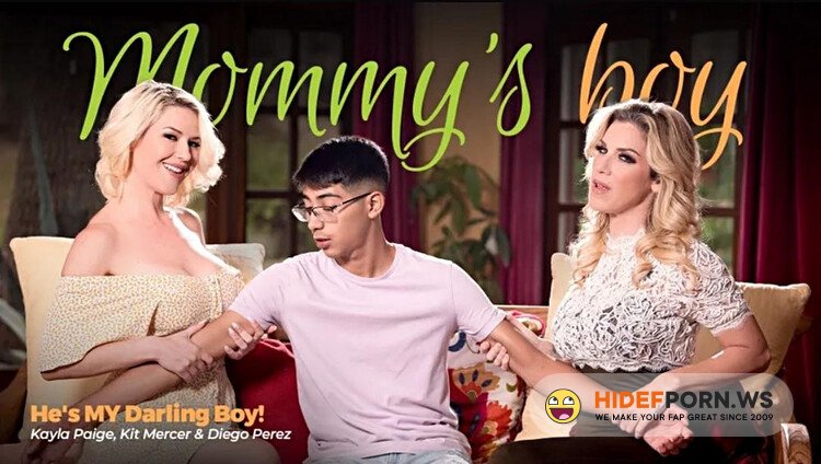 Mommysboy.net/ Adulttime - Kayla Paige, Kit Mercer - He's MY Darling Boy! [Full HD 1080p]