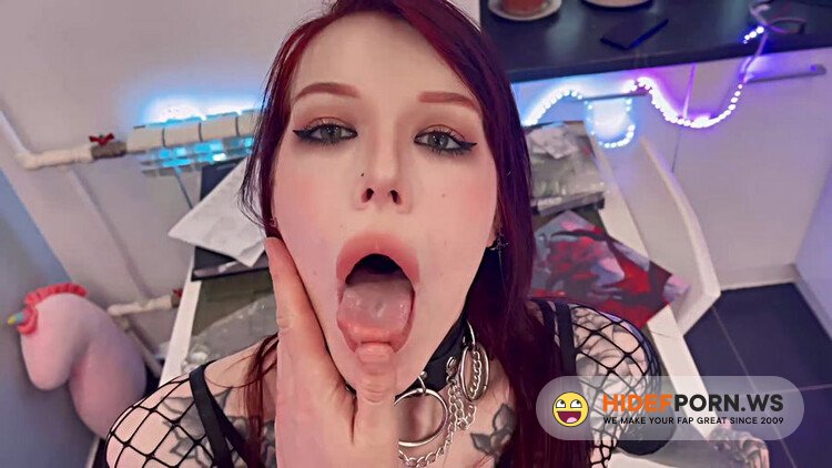Wetpassions - megaplaygirl - Fucking rough with goth girl POV blowjob [FullHD 1080p]