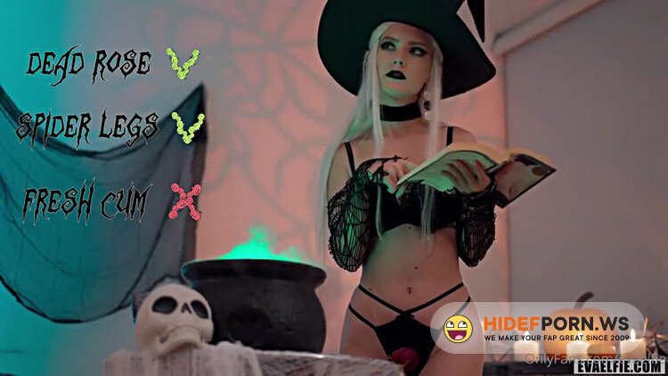 Onlyfans - Eva Elfie Halloween Witch Cosplay Sex Video Leaked [HD 720p]