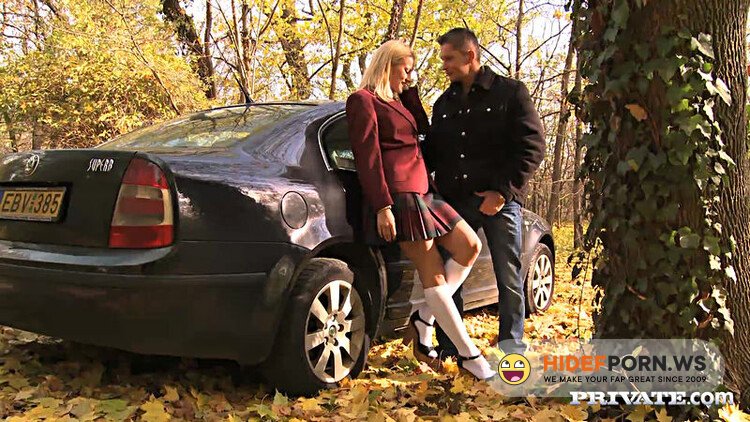 Private - Cabdriver Bangs Penniless Schoolgirl - Cherry Kiss [FullHD 1080p]