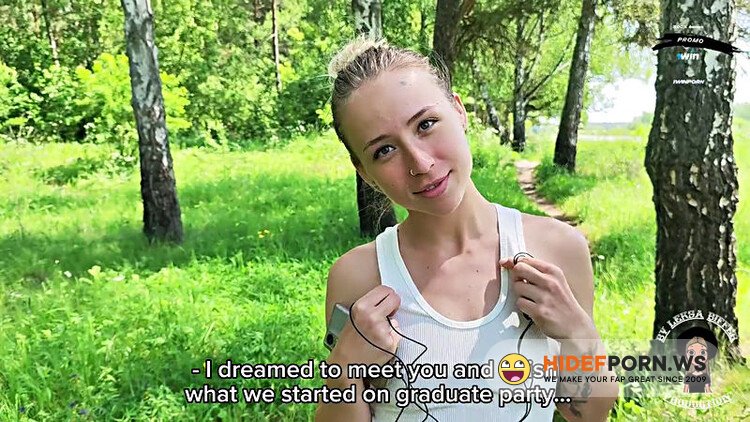 - Leksa Biffer - Sexy Fit Blonde Sucked And Gave In Young Hairy Pussy In Forest To Her Former Classmate [FullHD 1080p]
