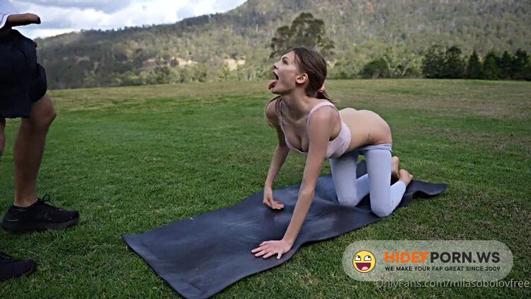 Onlyfans - MilaKittenX Yoga Fuck Outdoor Sex PPV Video Leaked [HD 720p]